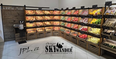 OvoZel Plzeň vybavení od JPL SKYWANDER